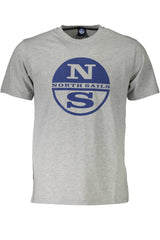 NORTH SAILS SHORT SLEEVE T-SHIRT MEN GREY