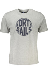 NORTH SAILS MEN'S SHORT SLEEVED T-SHIRT GRAY