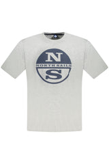 NORTH SAILS SHORT SLEEVE T-SHIRT MEN GREY