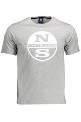 NORTH SAILS MEN'S SHORT SLEEVE T-SHIRT GRAY