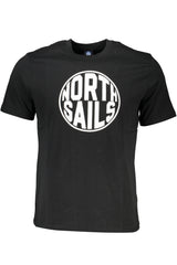 NORTH SAILS MEN'S SHORT SLEEVE T-SHIRT BLACK