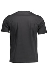 NORTH SAILS BLACK MEN'S SHORT SLEEVE T-SHIRT