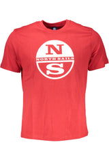 NORTH SAILS MEN'S SHORT SLEEVE T-SHIRT RED