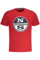 NORTH SAILS MEN'S SHORT SLEEVE T-SHIRT RED