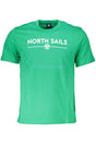 NORTH SAILS GREEN MEN'S SHORT SLEEVED T-SHIRT