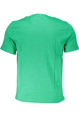 NORTH SAILS GREEN MEN'S SHORT SLEEVED T-SHIRT