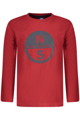 NORTH SAILS KIDS' LONG-SLEEVED T-SHIRT, RED