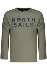 NORTH SAILS CHILDREN'S LONG-SLEEVED T-SHIRT, GREEN