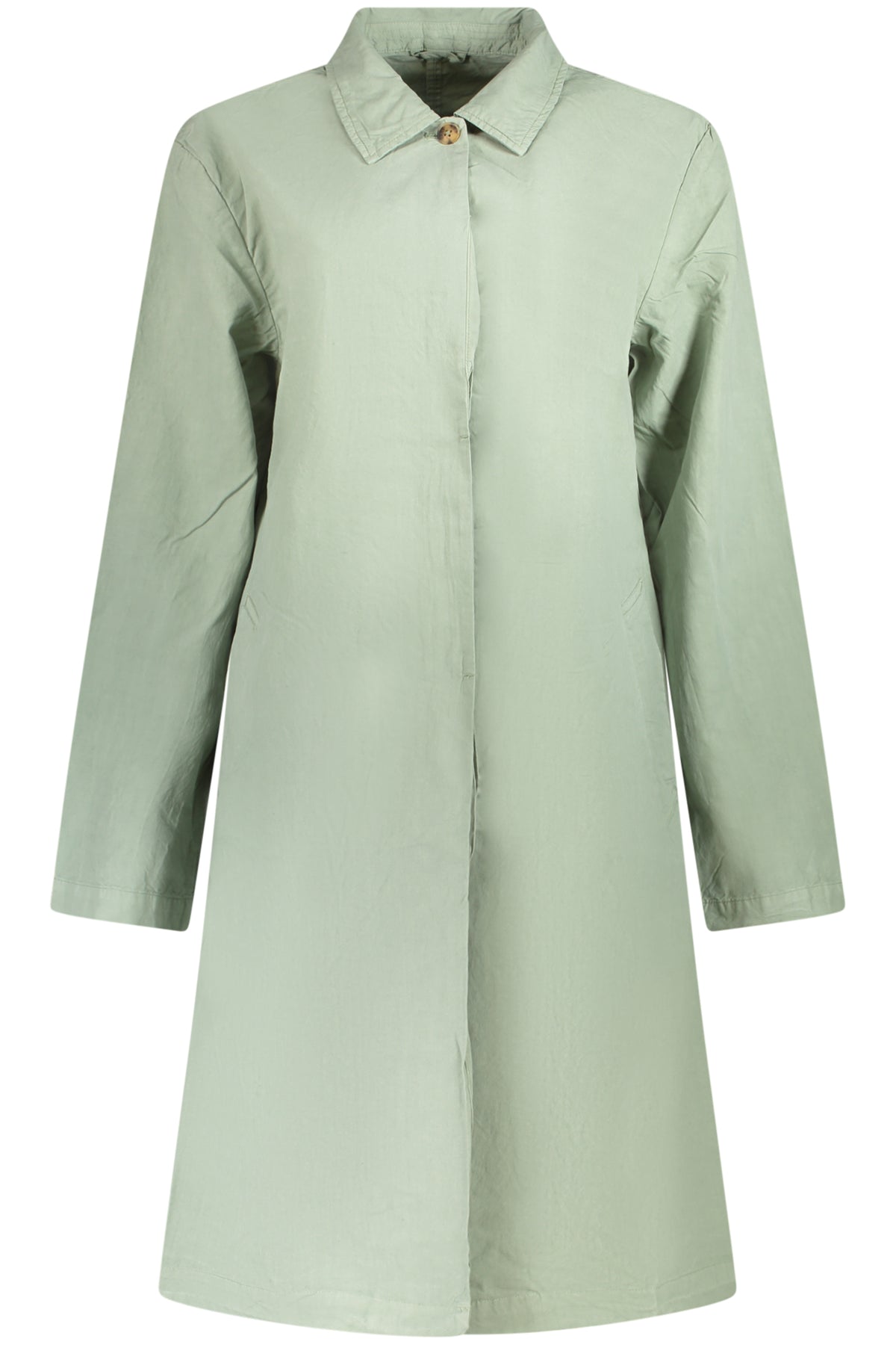 NORTH SAILS GREEN WOMEN'S TRENCH COAT
