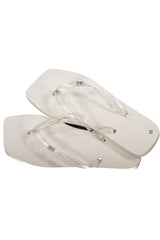 NORWAY 1963 WOMEN'S WHITE SLIPPER FOOTWEAR