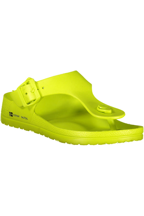 NORWAY 1963 WOMEN'S SLIPPER FOOTWEAR YELLOW