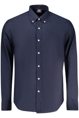 NORWAY 1963 MEN'S BLUE LONG-SLEEVED SHIRT
