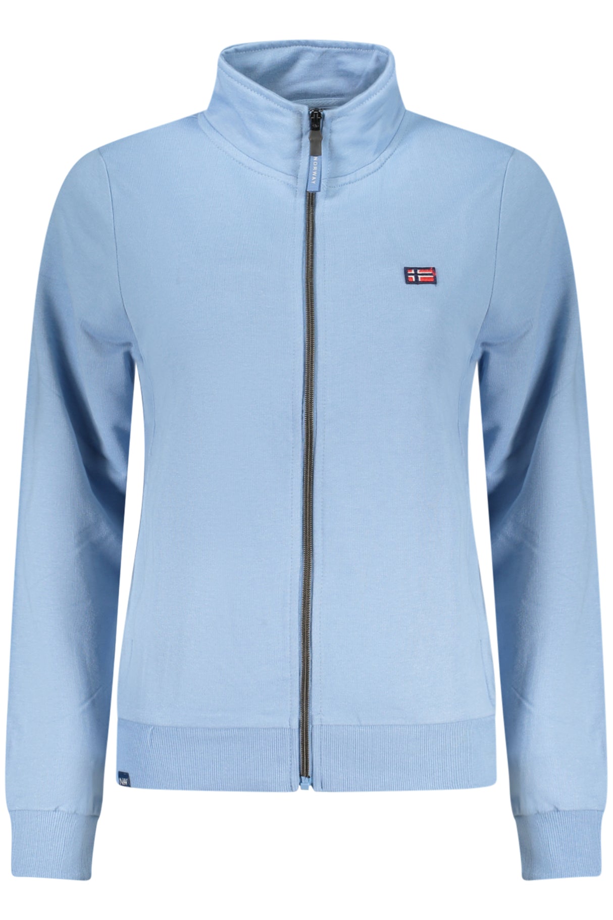 NORWAY 1963 WOMEN'S BLUE ZIP-UP SWEATSHIRT