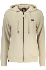 NORWAY 1963 WOMEN'S BEIGE ZIP-UP SWEATSHIRT