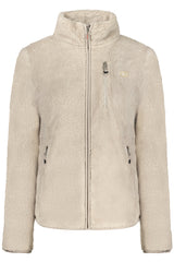 NORWAY 1963 WOMEN'S BEIGE ZIP-UP SWEATSHIRT