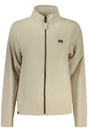 NORWAY 1963 WOMEN'S BEIGE ZIP-UP SWEATSHIRT