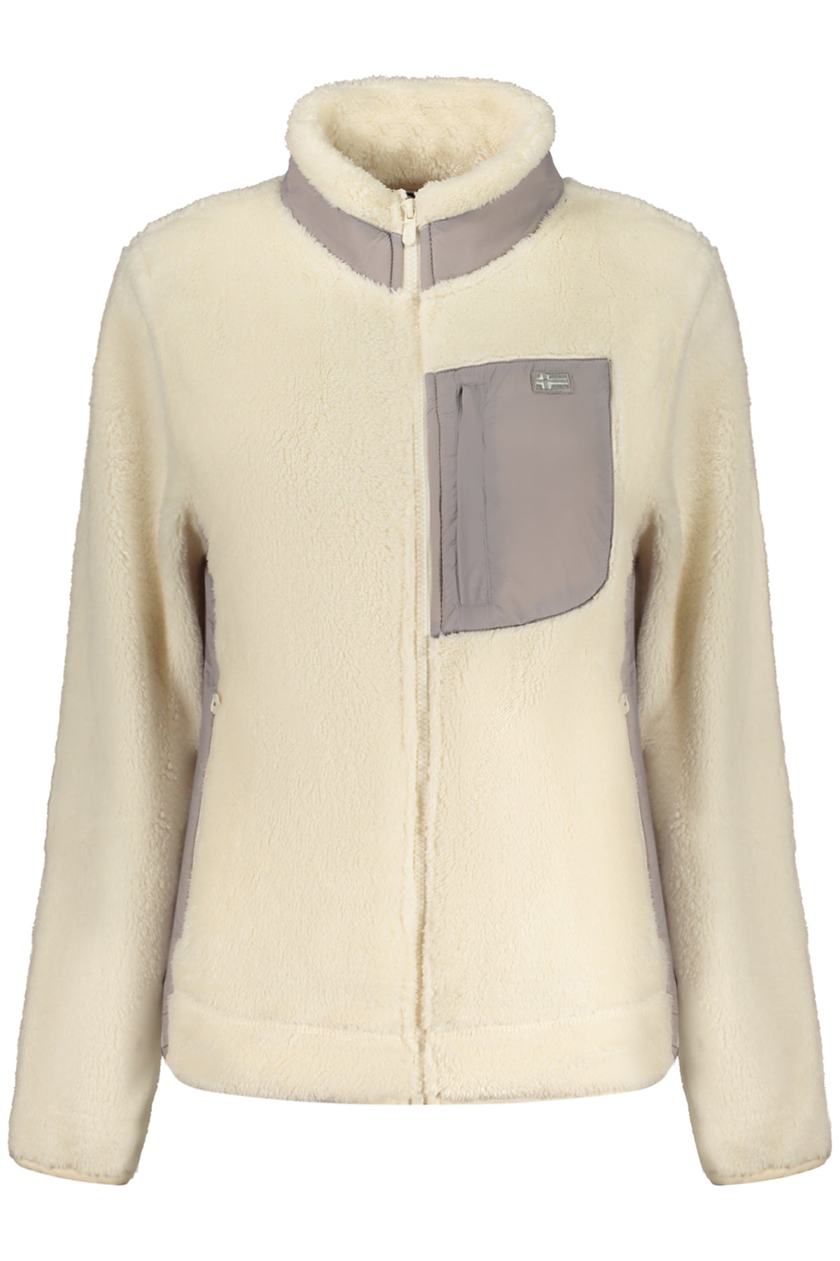 NORWAY 1963 WOMEN'S WHITE ZIP-UP SWEATSHIRT
