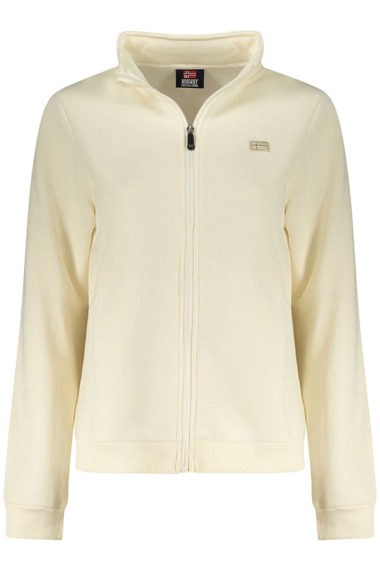 NORWAY 1963 WOMEN'S WHITE ZIP-UP SWEATSHIRT