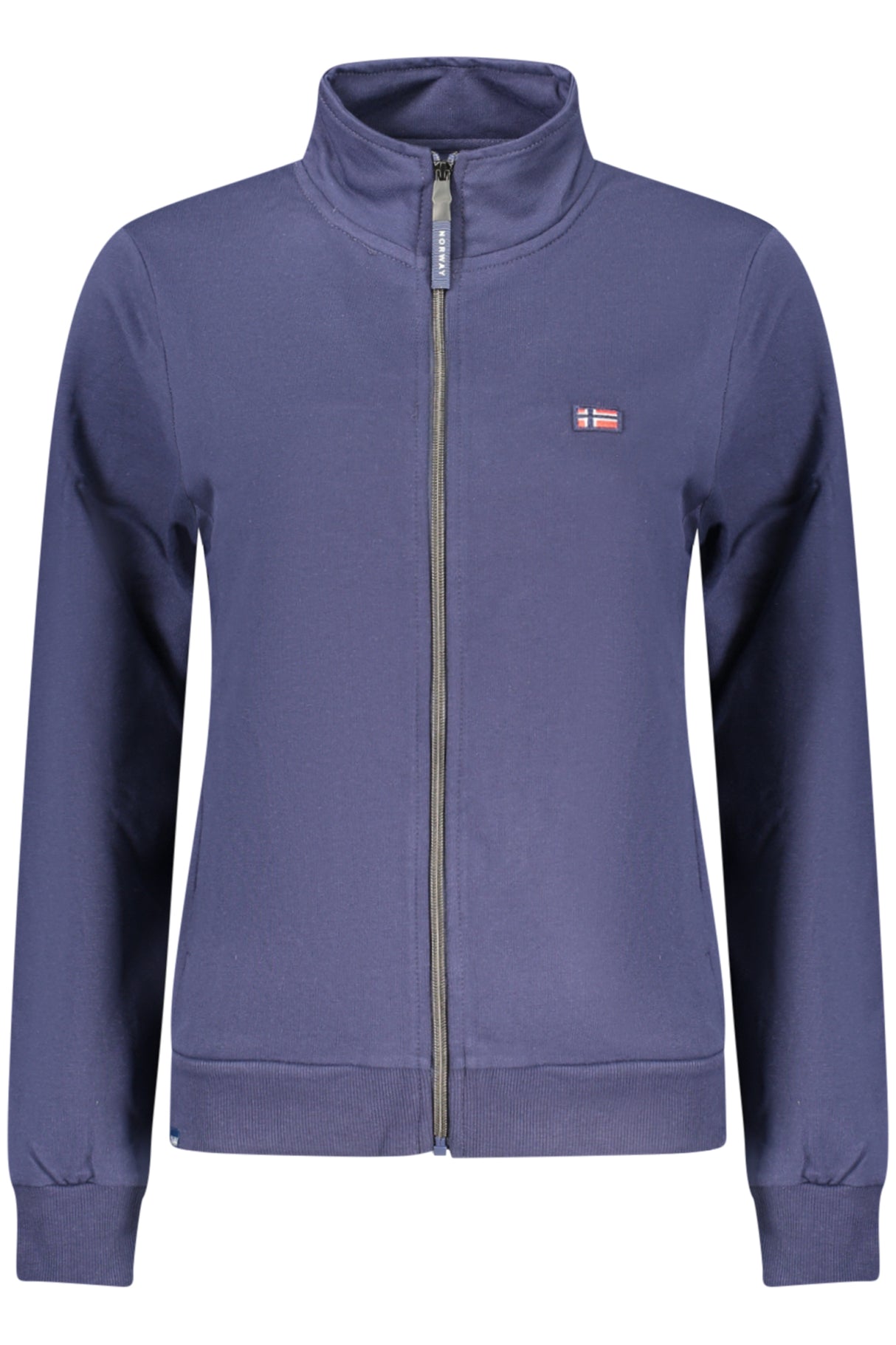 NORWAY 1963 WOMEN'S BLUE ZIP-UP SWEATSHIRT