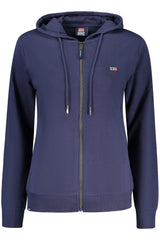 NORWAY 1963 WOMEN'S BLUE ZIP-UP SWEATSHIRT