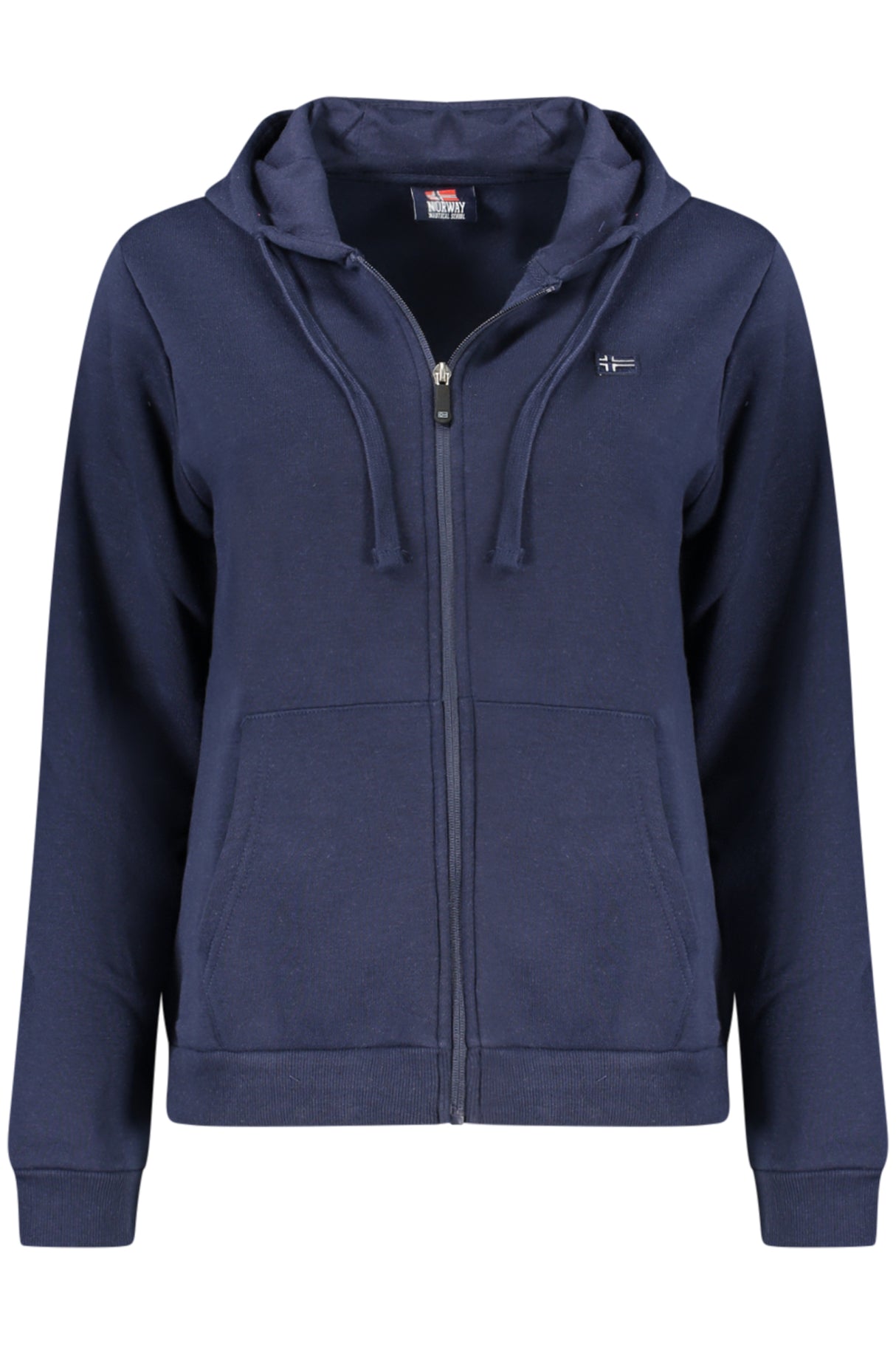 NORWAY 1963 WOMEN'S BLUE ZIP-UP SWEATSHIRT