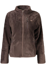 NORWAY 1963 WOMEN'S BROWN ZIP-UP SWEATSHIRT