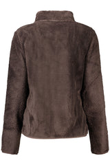 NORWAY 1963 WOMEN'S BROWN ZIP-UP SWEATSHIRT