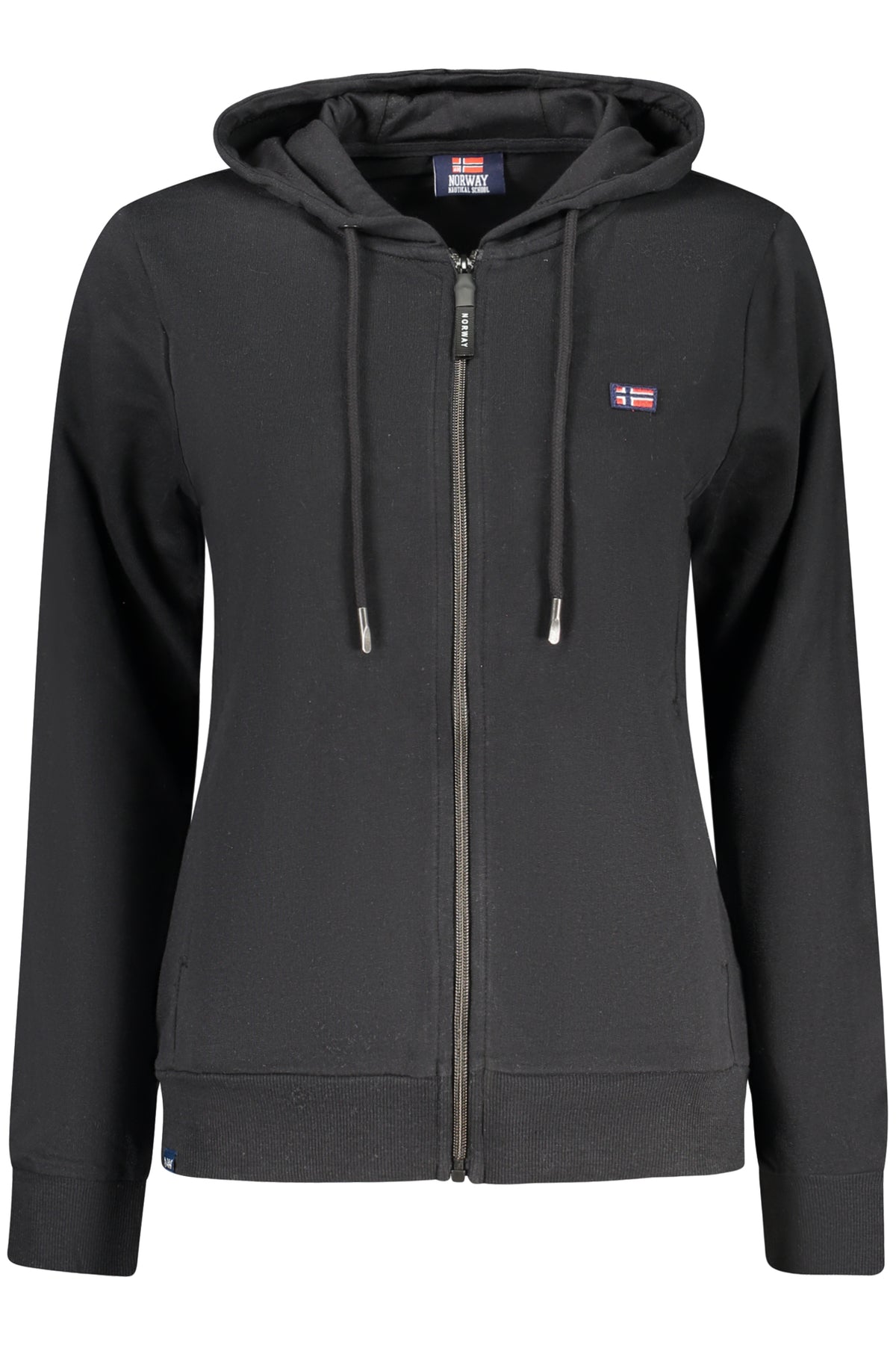 NORWAY 1963 WOMEN'S BLACK ZIP-UP SWEATSHIRT