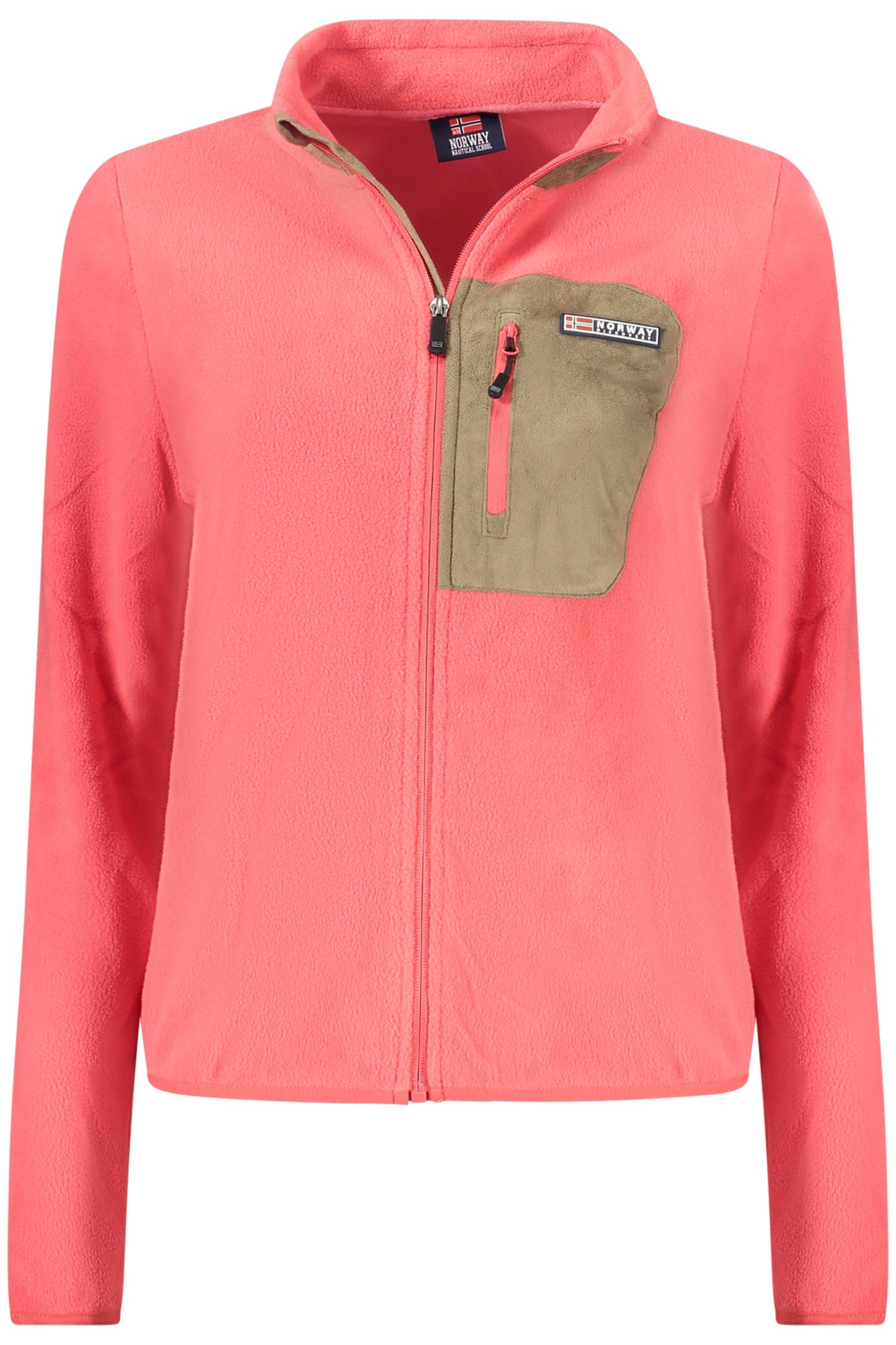 NORWAY 1963 WOMEN'S PINK ZIP-UP SWEATSHIRT