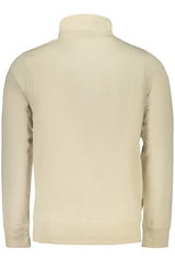 NORWAY 1963 MEN'S BEIGE ZIP-UP SWEATSHIRT