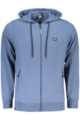 NORWAY 1963 MEN'S BLUE ZIP-UP SWEATSHIRT