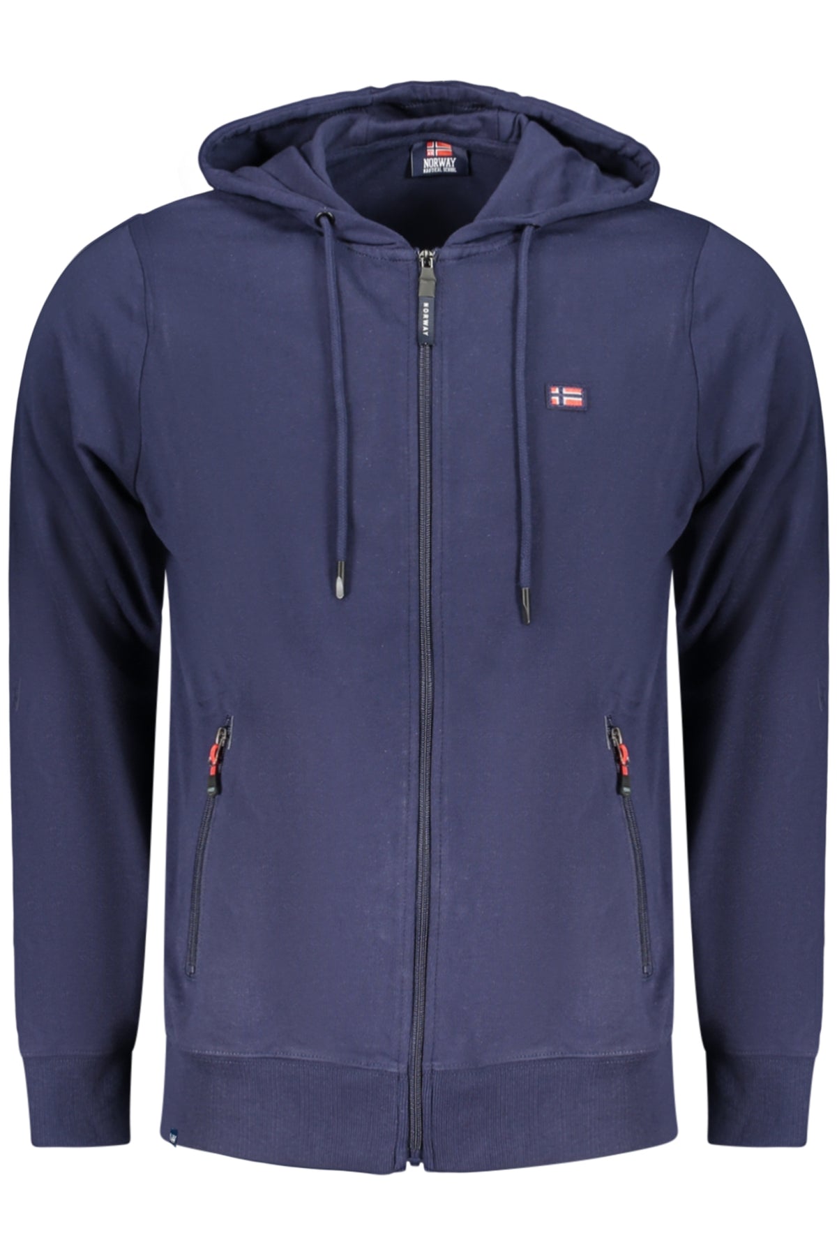 NORWAY 1963 MEN'S BLUE ZIP-UP SWEATSHIRT
