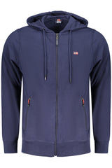 NORWAY 1963 MEN'S BLUE ZIP-UP SWEATSHIRT