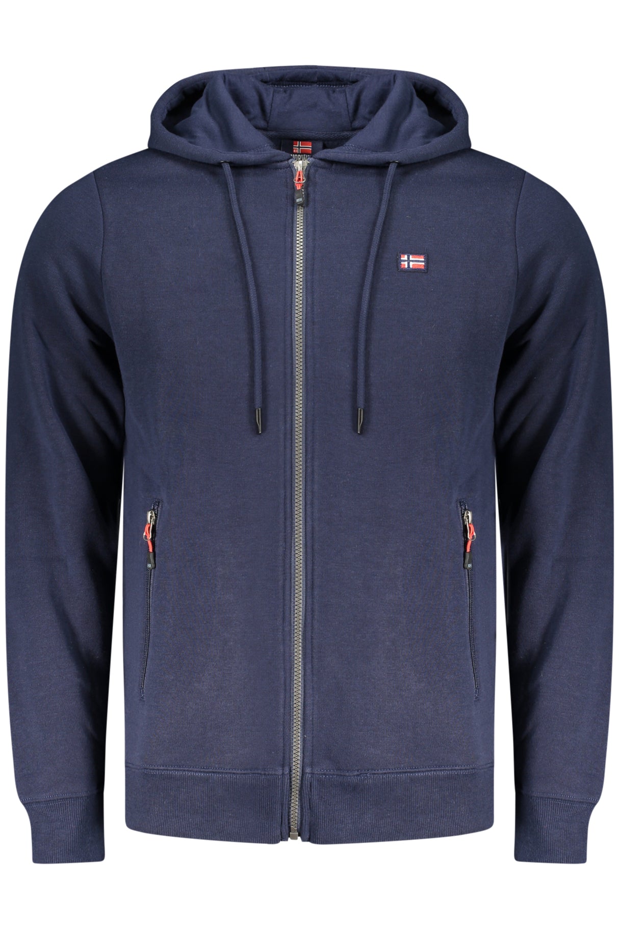 NORWAY 1963 MEN'S BLUE ZIP-UP SWEATSHIRT