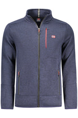 NORWAY 1963 MEN'S BLUE ZIP-UP SWEATSHIRT