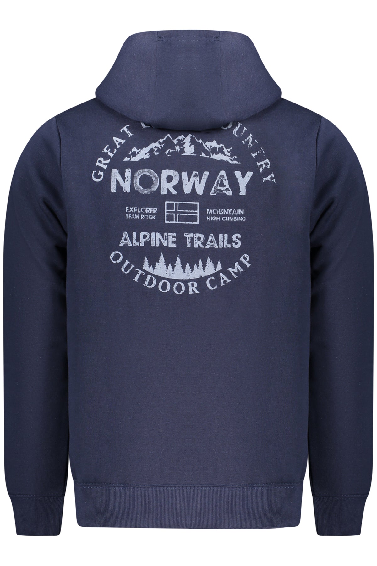 NORWAY 1963 MEN'S BLUE ZIP-UP SWEATSHIRT