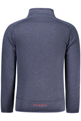 NORWAY 1963 MEN'S BLUE ZIP-UP SWEATSHIRT