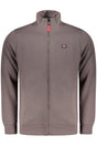 NORWAY 1963 MEN'S BROWN ZIP-UP SWEATSHIRT