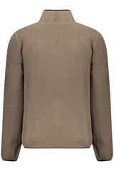 NORWAY 1963 MEN'S BROWN ZIP-UP SWEATSHIRT