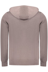 NORWAY 1963 MEN'S BROWN ZIP-UP SWEATSHIRT