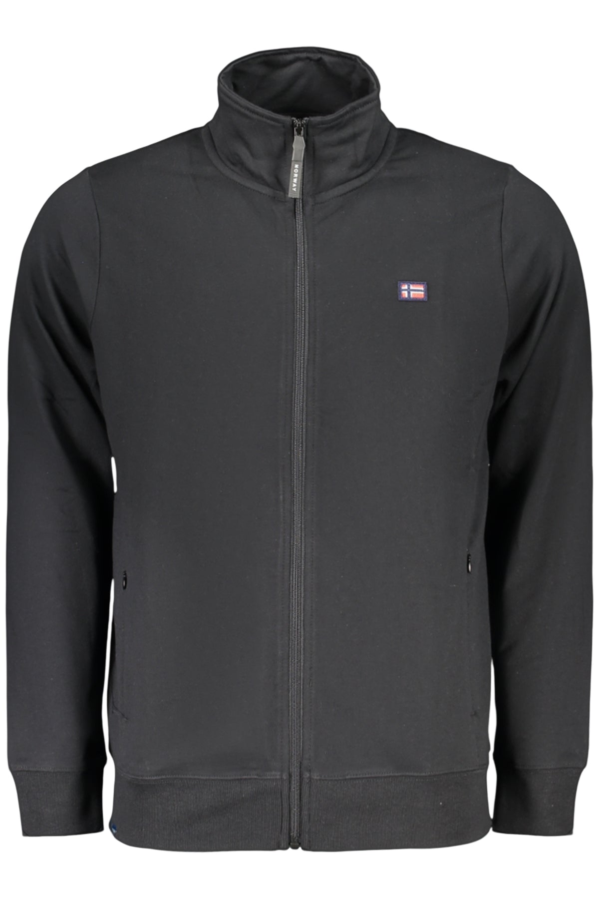 NORWAY 1963 MEN'S BLACK ZIP-UP SWEATSHIRT