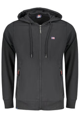 NORWAY 1963 MEN'S BLACK ZIP-UP SWEATSHIRT