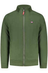 NORWAY 1963 MEN'S GREEN ZIP-UP SWEATSHIRT