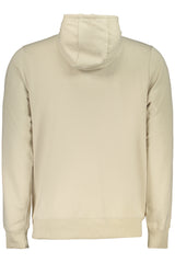 NORWAY 1963 MEN'S BEIGE ZIP-UP SWEATSHIRT