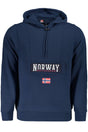 NORWAY 1963 MEN'S BLUE ZIP-UP SWEATSHIRT