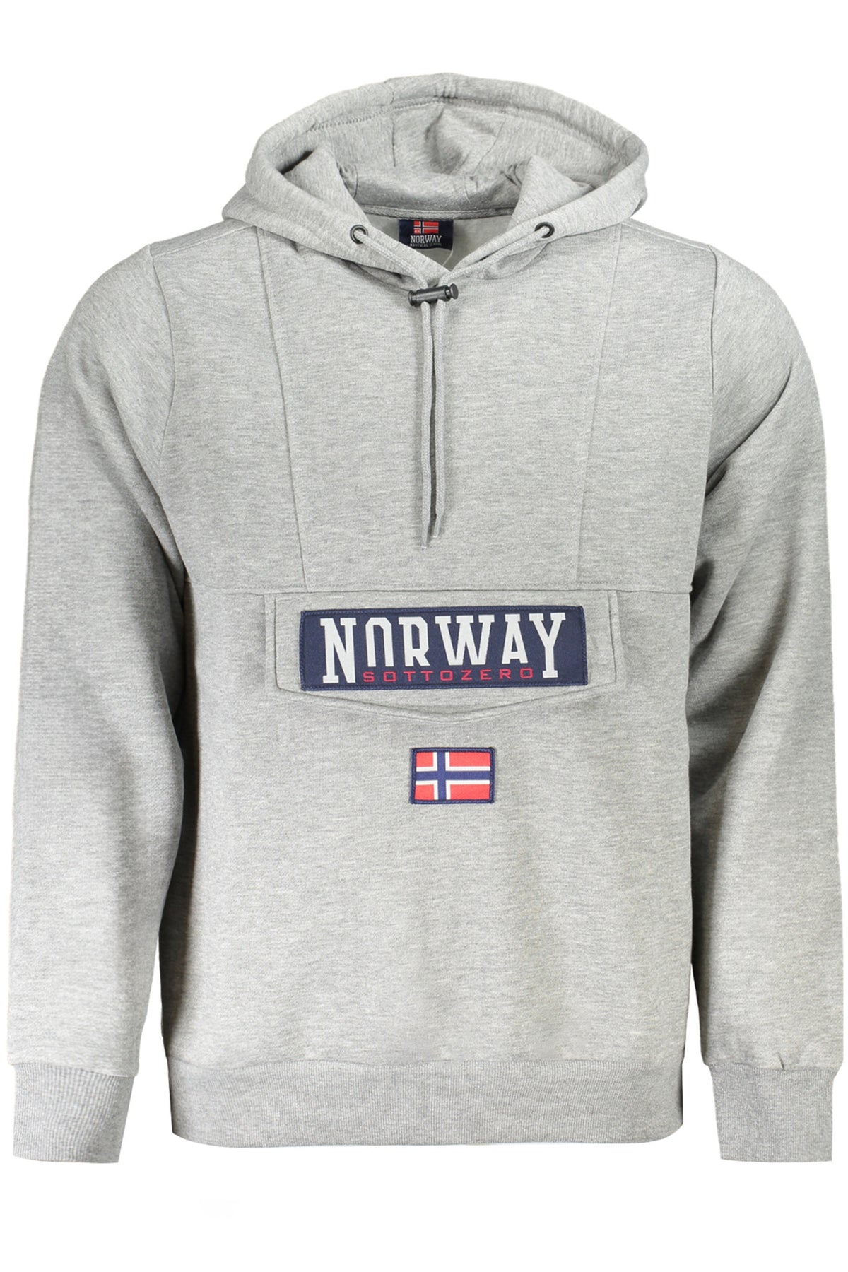 NORWAY 1963 MEN'S ZIP-UP SWEATSHIRT GREY