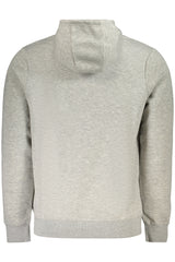 NORWAY 1963 MEN'S GRAY ZIP-UP SWEATSHIRT
