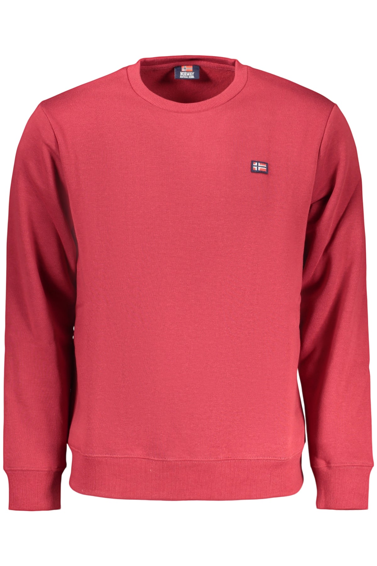 NORWAY 1963 MEN'S RED ZIP-UP SWEATSHIRT
