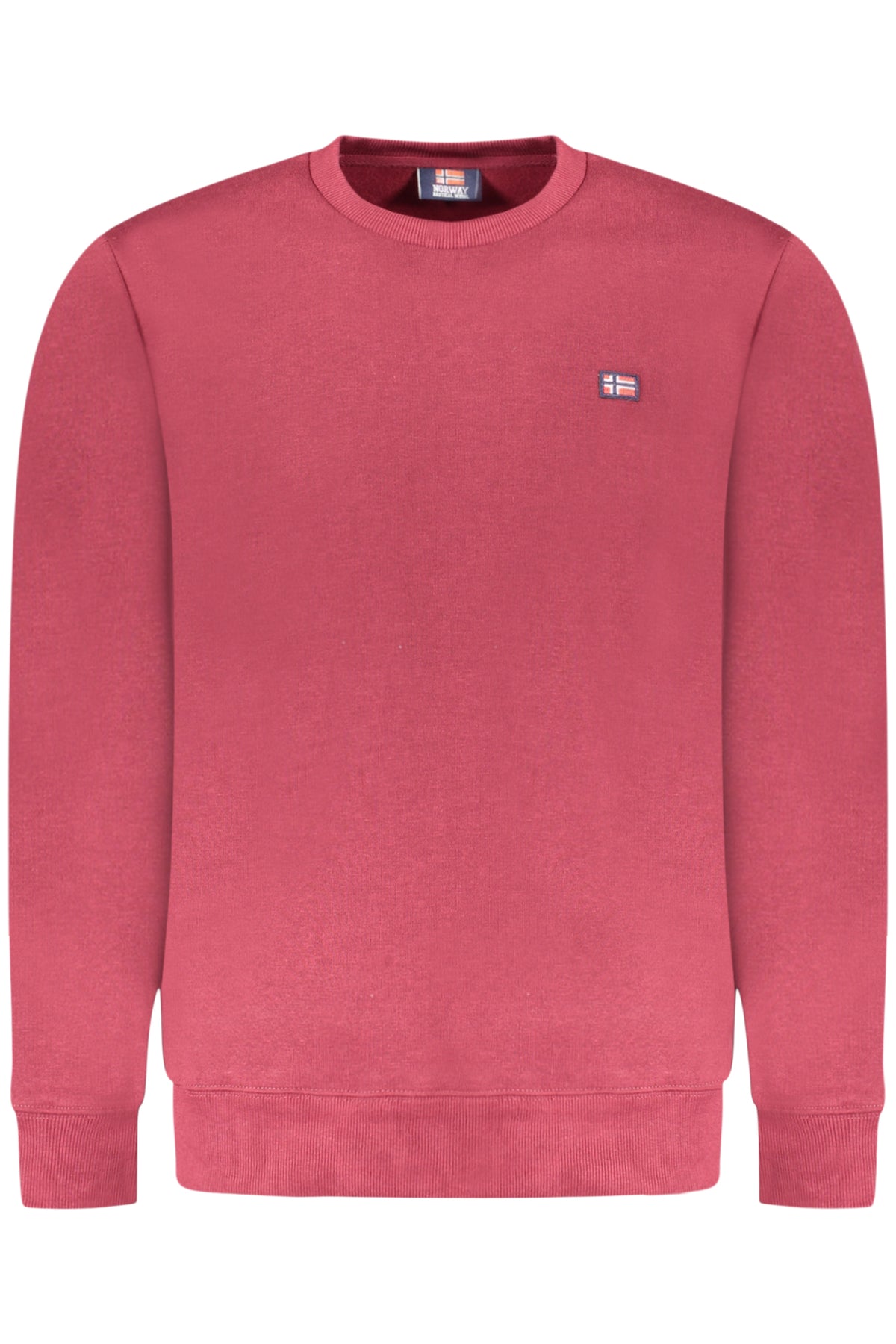 NORWAY 1963 MEN'S RED ZIP-UP SWEATSHIRT