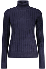NORWAY 1963 WOMEN'S BLUE SWEATER
